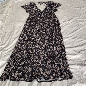 TOPSHOP floral maxi dress